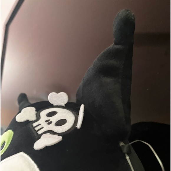 Skelly Kuromi 8” Sanrio Original Squishmallows Plush - Picture 6 of 11